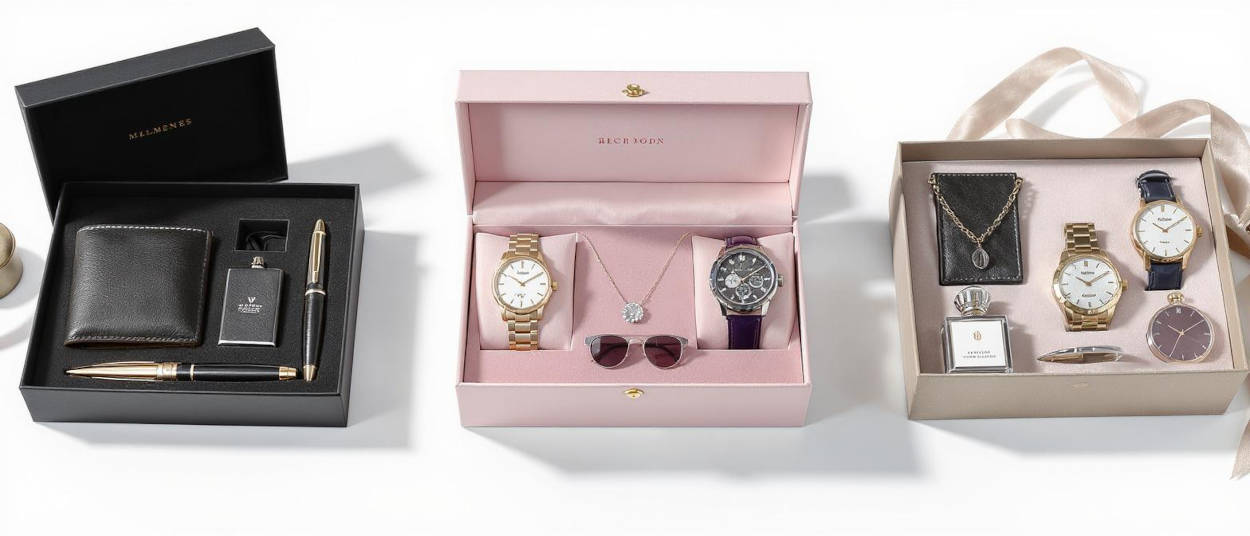 Gift Sets - Combinations of Watches, Jewelry, Pens & Accessories for Men, Women & Couples