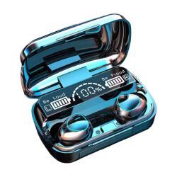 M10 TWS Wireless Earbuds with LED Charging Case & Noise Canceling