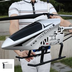 Extra Large 3.5CH RC Helicopter – 80cm Alloy Remote Control Drone with 2.4G, LED Lights & Gyroscope.  Free shipping