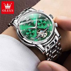 OLEVS 6607 Men's Mechanical Automatic Turbillon Watch
