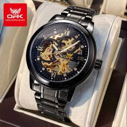 OPK 8165 Мъжки Механичен Автоматичен Скелетон Часовник