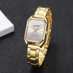 Дамски кварцов часовник IRLANDY – правоъгълен дизайн