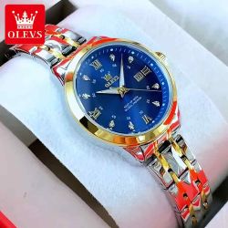 OLEVS 2906 Луксозен Дамски Кварцов Часовник с Календар