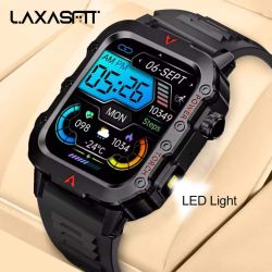 Смарт часовник LAXASFIT Q11 с LED фенер и мониторинг