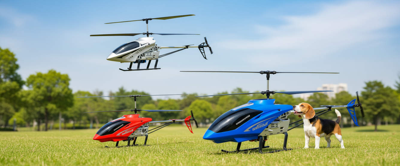 Голям 3.5CH RC Хеликоптер – 80см