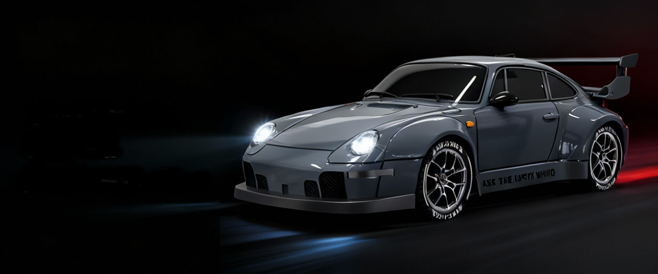 4WD RC Дрифт кола с LED фарове